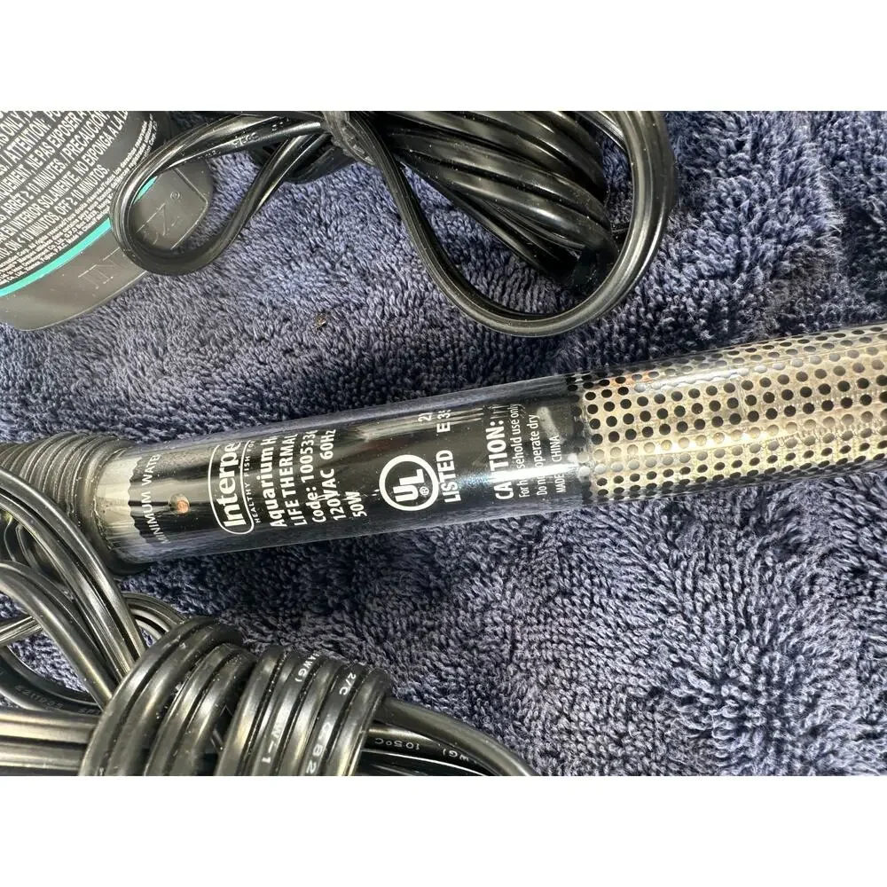 Aquarium Gravel Vacuum, 50W Heater & Intex Quick Fill Pump Bundle
